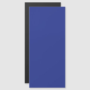 Magnético Convite de Casamento Minimalista Ousado em Azul Pr