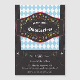 Magnético Convite de festas alemão Oktoberfest (Octoberfest)