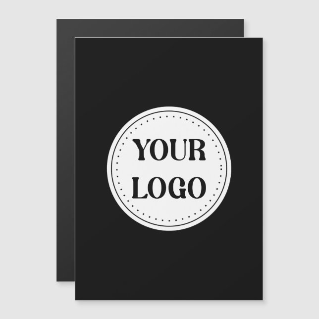 Magnético Convite Personalizado e Elegante para Cerimônia de (Frente/Verso)