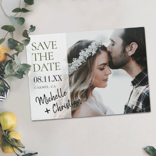 Magnético Guardar as Imagens de Convite para Casamento de Fo