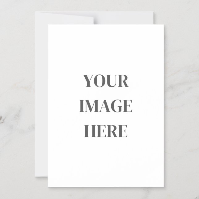 Magnético Magnet de Convite Personalizado 5x7 (Frente)