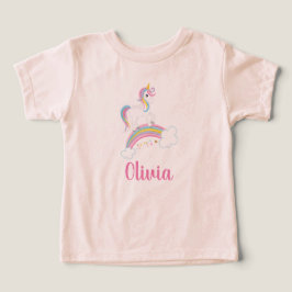 Magnético Rainbow Unicorn Birthday Personalizado