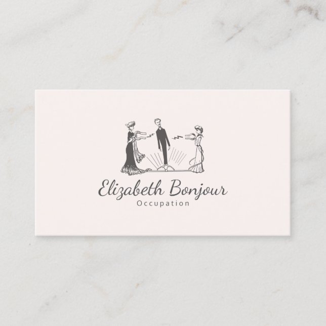 Magnetismo animal - Cartão de visita (Frente)