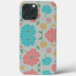 Magnífico capas de iphone Floral Colorida de Casos