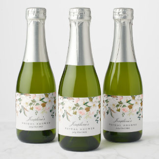 Magnolia Cotton Mini Rótulos de Garrafas de Vinho 