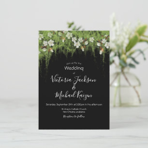 Magnolia e Moss Vines Convite para Casamento Merid