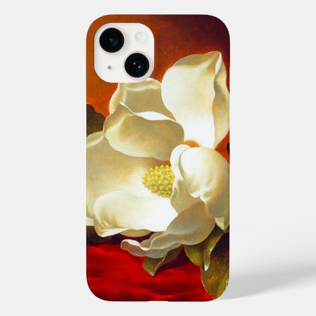 Magnolia em Red Velvet Martin Johnson Heade (Verso)