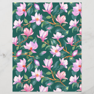 Magnólia florescente