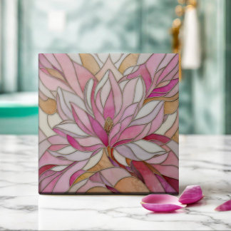 Magnolia Flower Mosaico Azulejo cerâmico