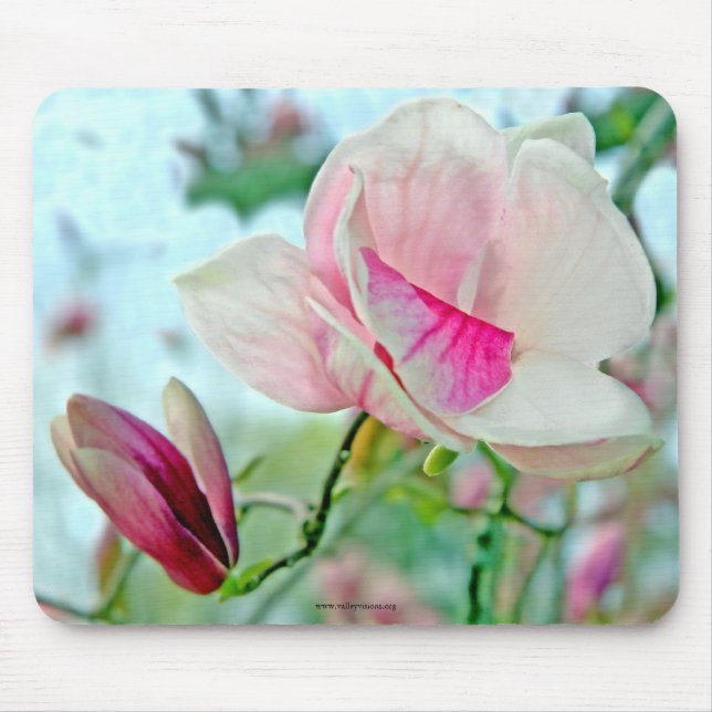 Magnolia Mouse Pad (Frente)