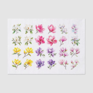 Magnolia - Papel Decoupage de Assormento