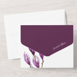Magnolia Pastel Purple Violet Palette Watercolor