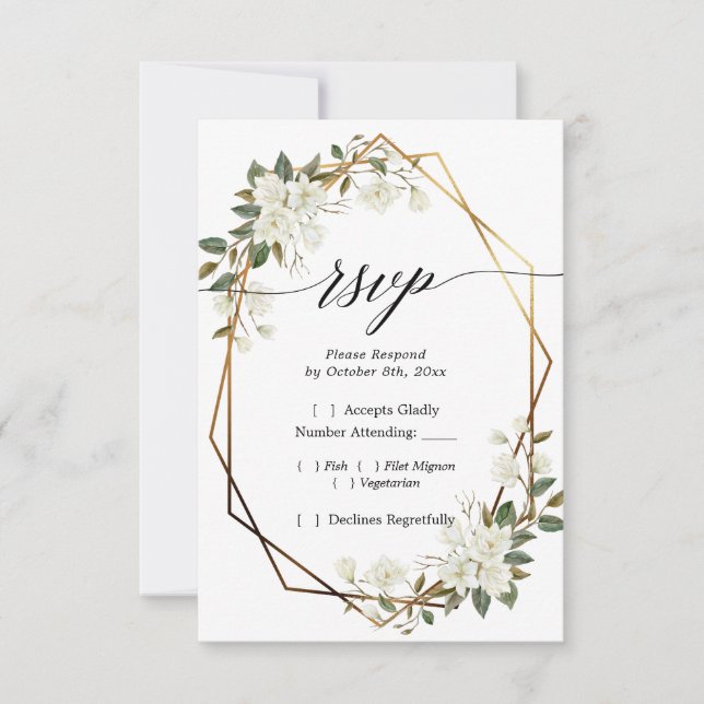 Magnolia - quadro geométrico RSVP (Frente)