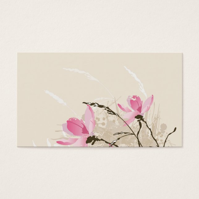 Magnolias Cartão de visita (Frente)