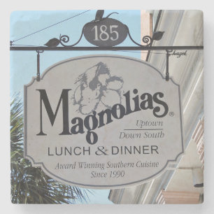 Magnolias Restaurant Charleston, SC. Porta-copos