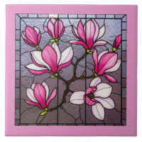 Magnolias Rosa, Illusão de Vidro Estreita