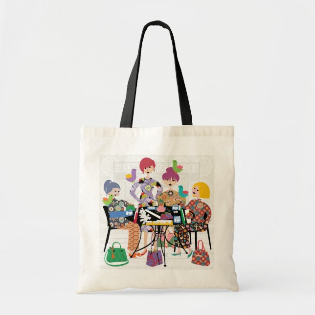 Mah Jongg Birds Bolsa (Frente)