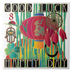 Mah Jongg Boa Sorte Feliz Dia