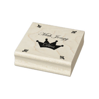 Mah Jongg Diva Carimbo De Borracha