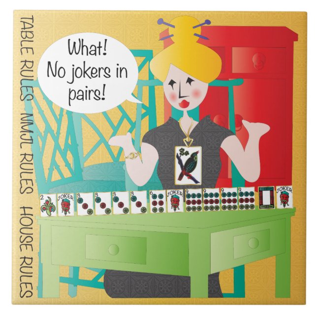 Mah Jongg Diz Sem Jokers (Frente)