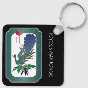 Mah Jongg Holiday Chaveiro