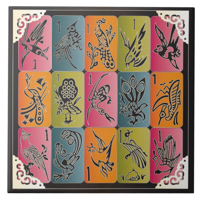 Mah Jongg One Bams (Frente)