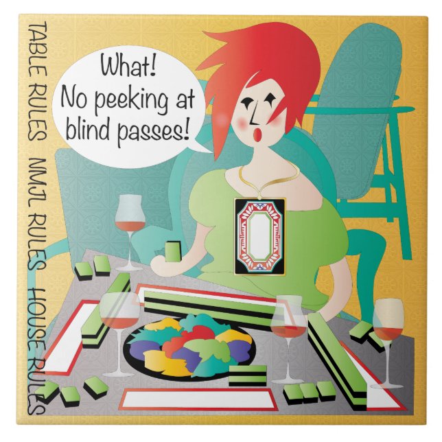 Mah Jongg Sayings Pass (Frente)