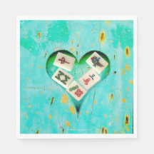 Mahjong Preenche meu guardanapo do coração