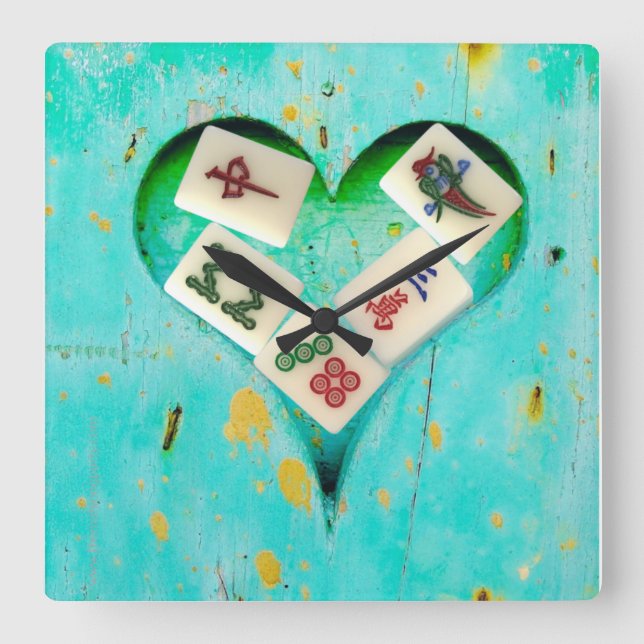 Mahjong Preenche meu relógio de pulso cardíaco (Frente)