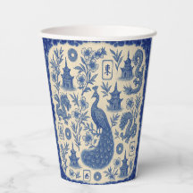Mahjong Toile Paper Cups