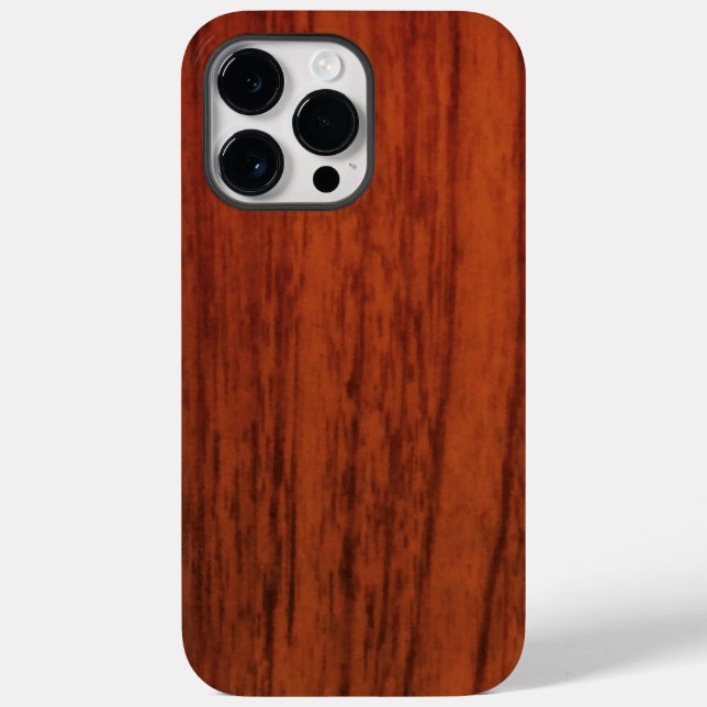 Mahogany Wood Impressão (Verso)