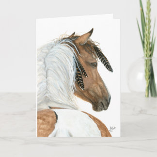 Maiestoso Pinto Horse por BiHrLe - Cartão de Sauda
