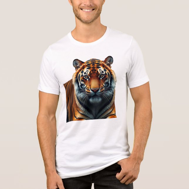 Maiestoso Tigre Bella+Canvas (Frente)
