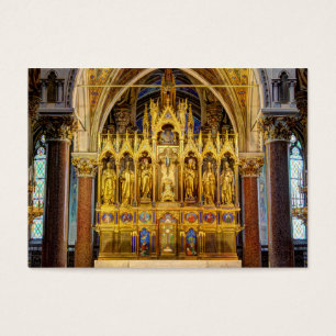 Main Altar In Votivkirche, Viena Áustria