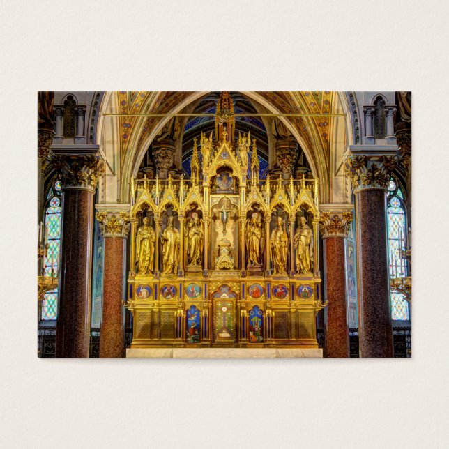 Main Altar In Votivkirche, Viena, Áustria (Frente)