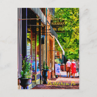 Main Street Bethlehem PA. 21 Cartão postal