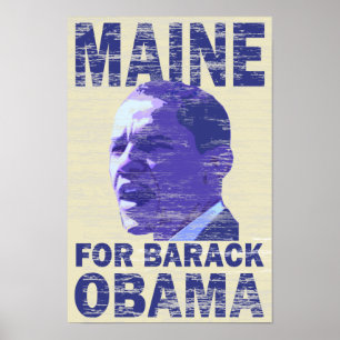 Maine para o poster de Barack Obama