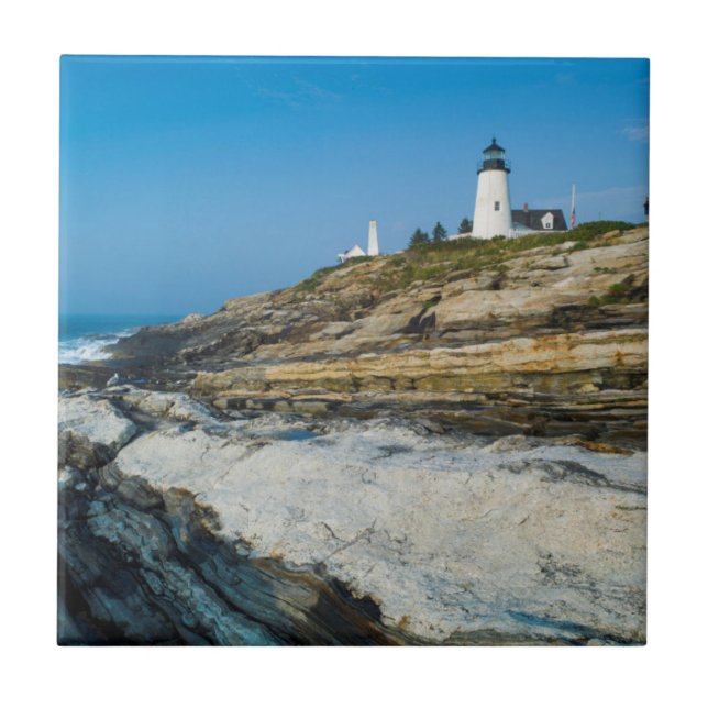 Maine, Pemaquid Point, Farol de Pemaquid Point (Frente)