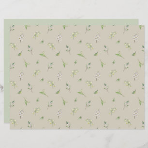 Maio Mês de Nascimento Flor Hawthorn Lily Do Vale