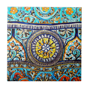 Maiolica Floral espanhola italiana medieval