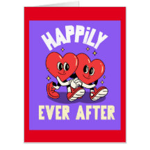 MAIOR CARTÃO DE CASAMENTO BRANCO RETRO