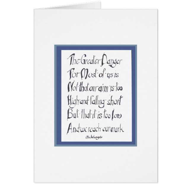 Maior cartão do perigo (Frente)