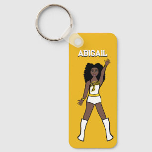 Maiorette/ Dancer Chaveiro Amarelo Hornet A