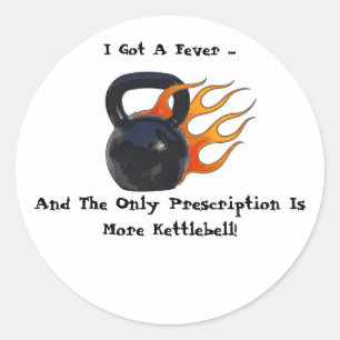 Mais adesivo do Kettlebell