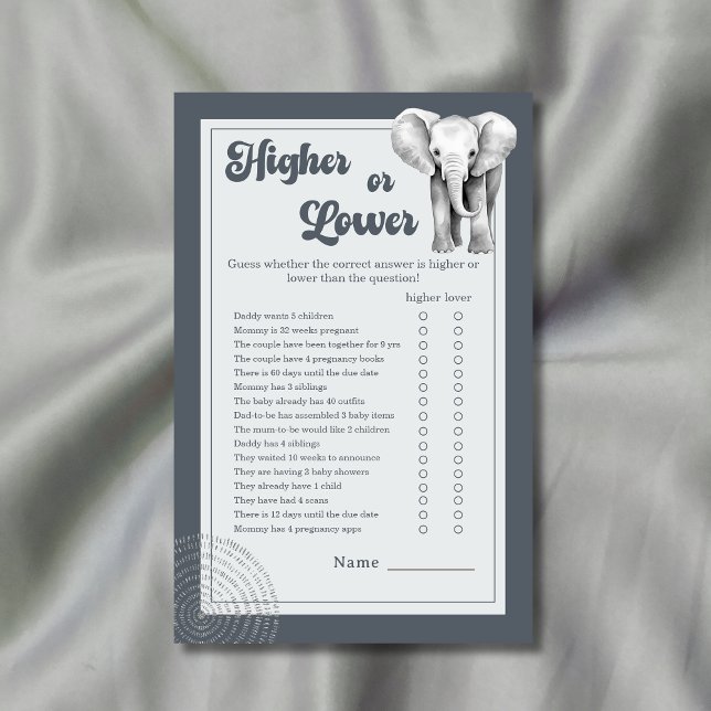 Mais alto Elefante Safari Selva ou Chá de fraldas  (Criador carregado)