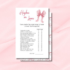 Mais alto Rosa Adorável ou Jogo do Chá de fraldas 