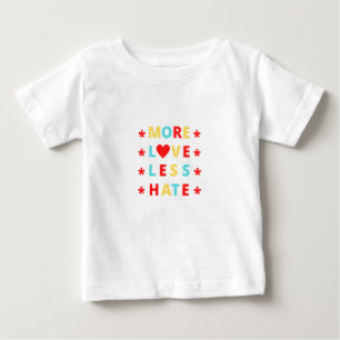 Mais Amor Menos Ódio Camisa Engraçada