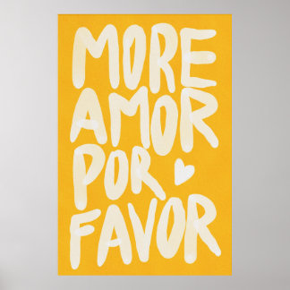 Mais amor por favor Poster