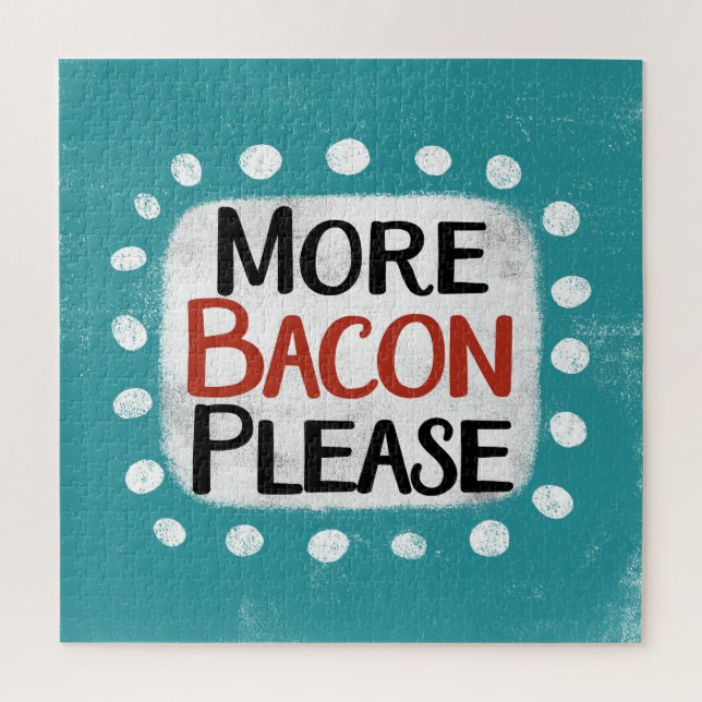 Mais Bacon, por favor, Quebra-cabeça de Jigsera (Vertical)