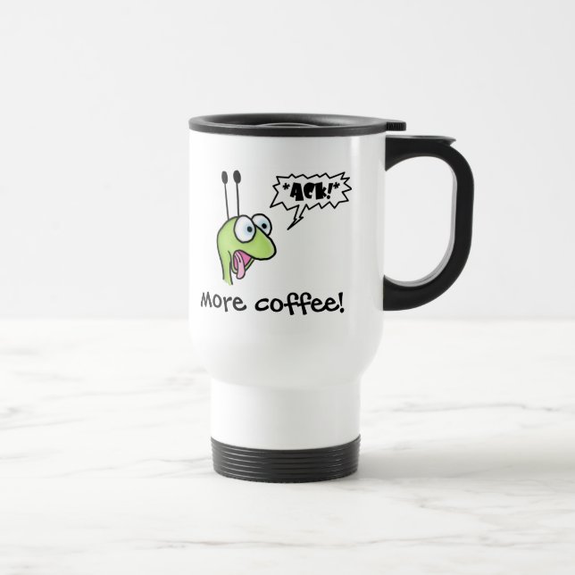 Mais Caneca de viagem de café (Direita)